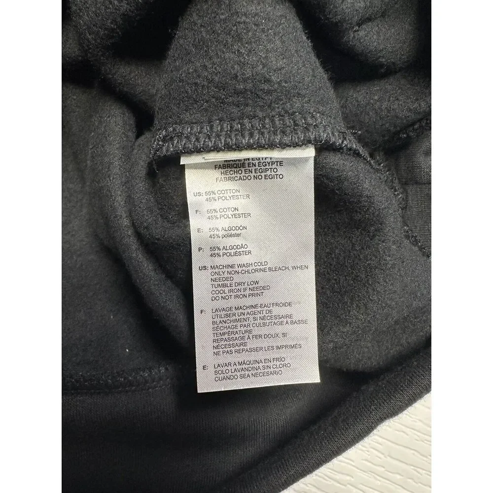 NWT Adidas Golf Black Gray Fleece Hoodie‎ Sweatshirt ADVR0801 Men's Size M